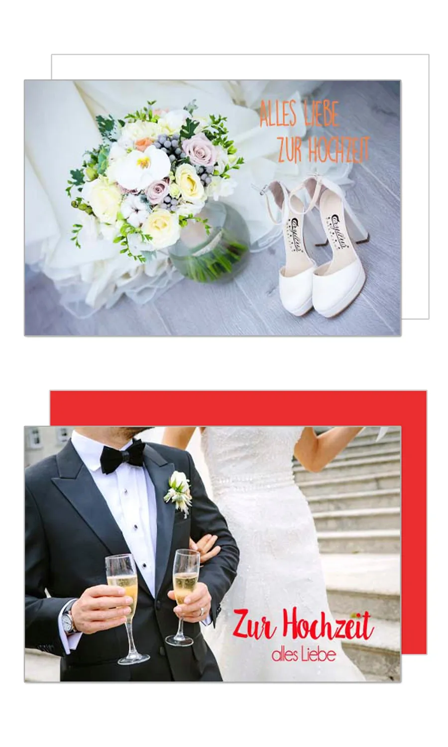 Edition Seidel trouwkaarten 20276 mr mrs set 9