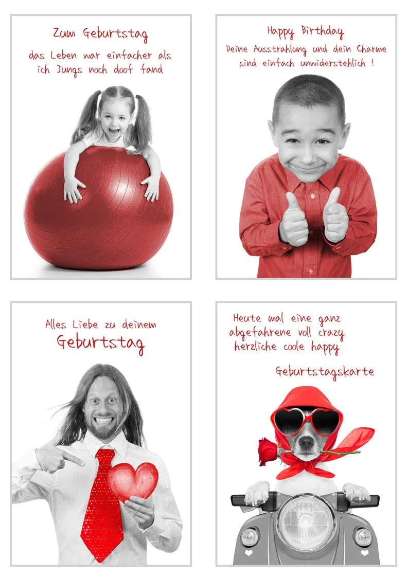 Edition Seidel Premium verjaardagskaarten set 5 20 stuks