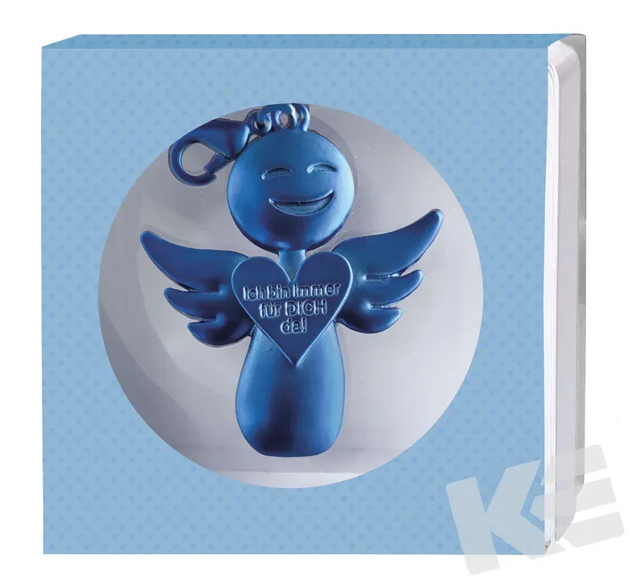 Kurt Eulzer 01-0189 geschenkdoosje engel blauw 1 stuk