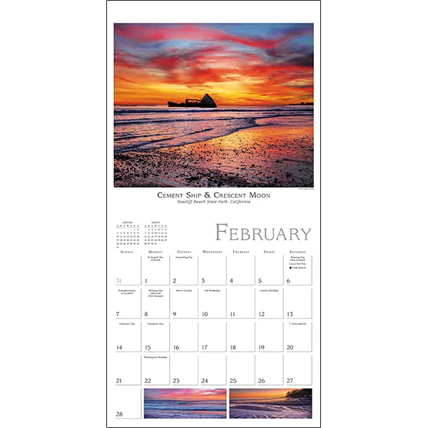 Sellers Publishing The Spirit of Place 2027 wandkalender landschap