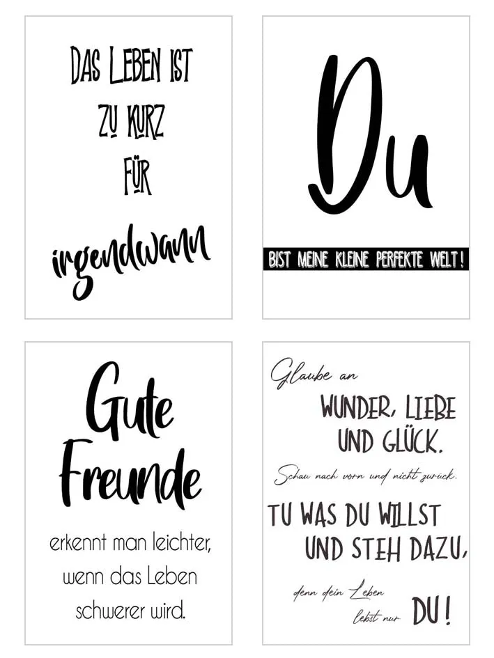 Edition Seidel Leben & Momente ansichtkaarten 20541 set 25