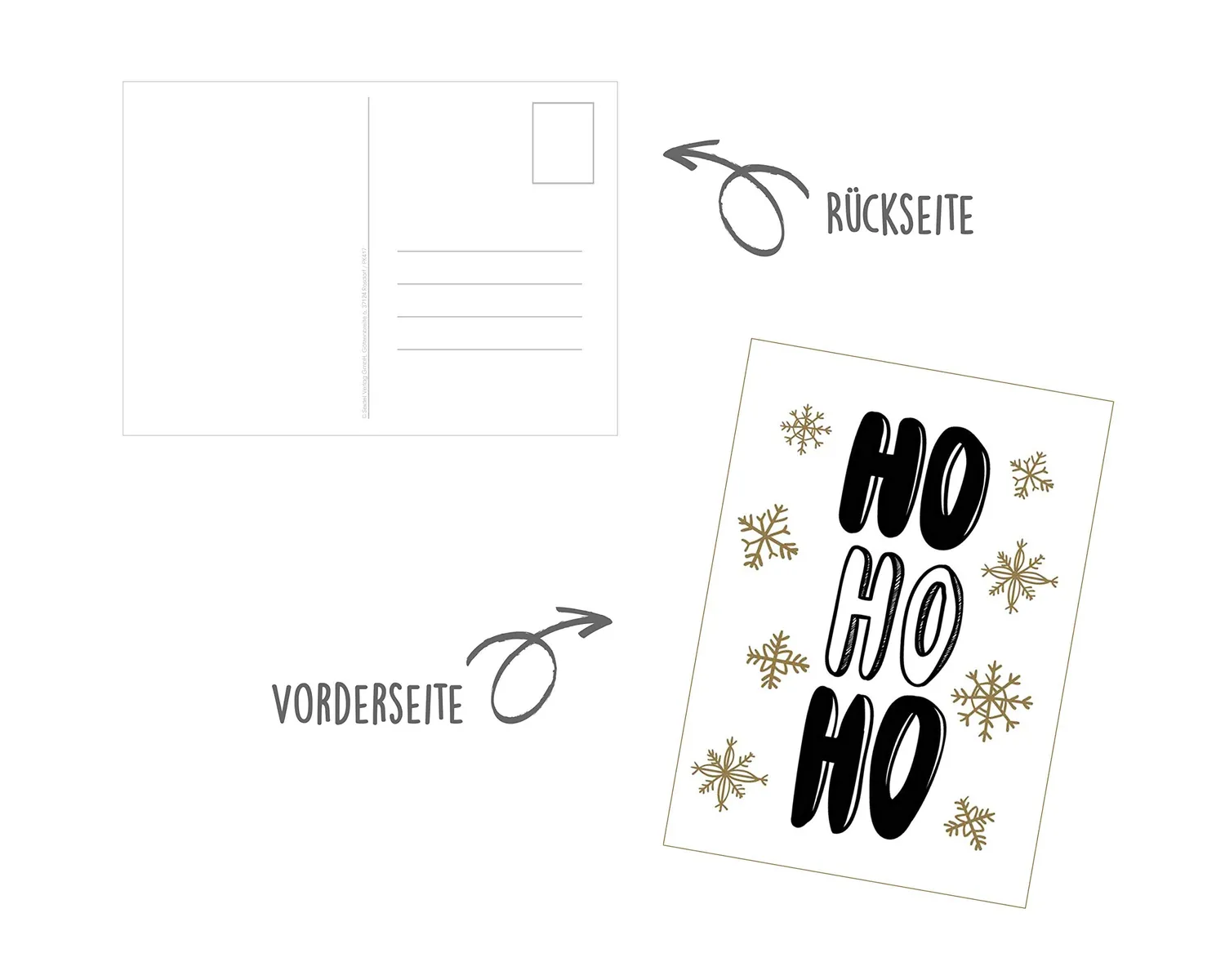 Edition Seidel 20666 Kerstpostkaarten 30 stuks Zijdemat