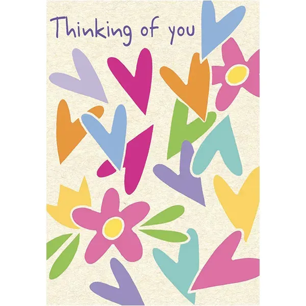 Sellers Publishing Thinking of You TOY12528S kaart 6 stuks liefdevol