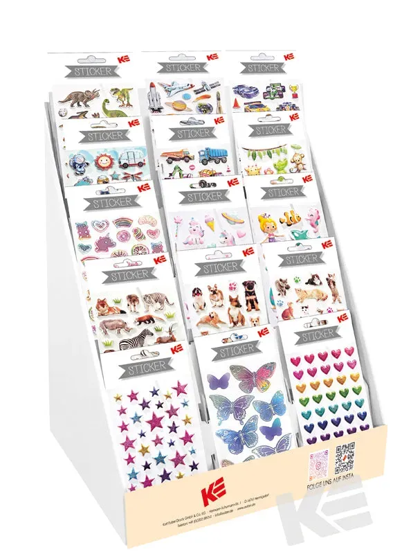 Kurt Eulzer 01-0828 stickers 75 stuks 15 designs