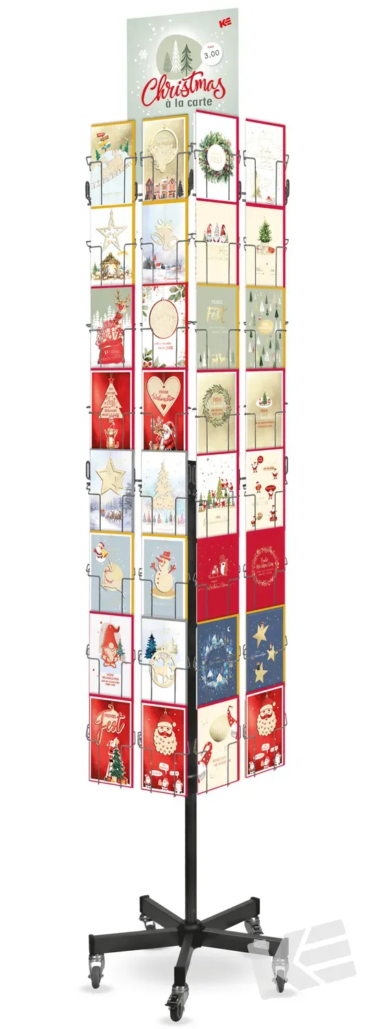 Kurt Eulzer Christmas à la Carte 99-2270 kerstkaarten 384 stuks geprägd