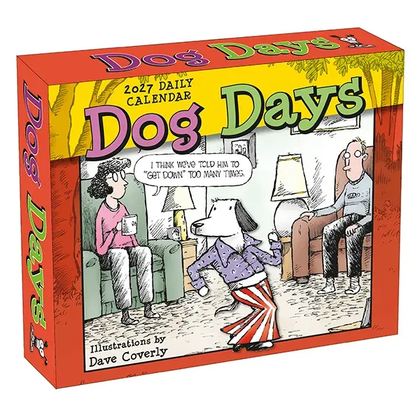 Sellers Publishing Dog Days 2027 dagkalender honden