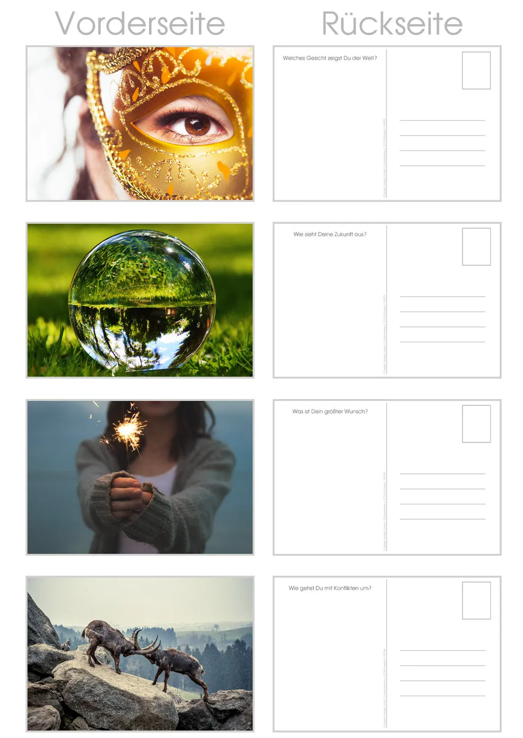 Edition Seidel 20241 postkaarten set 50 motivatie coaching