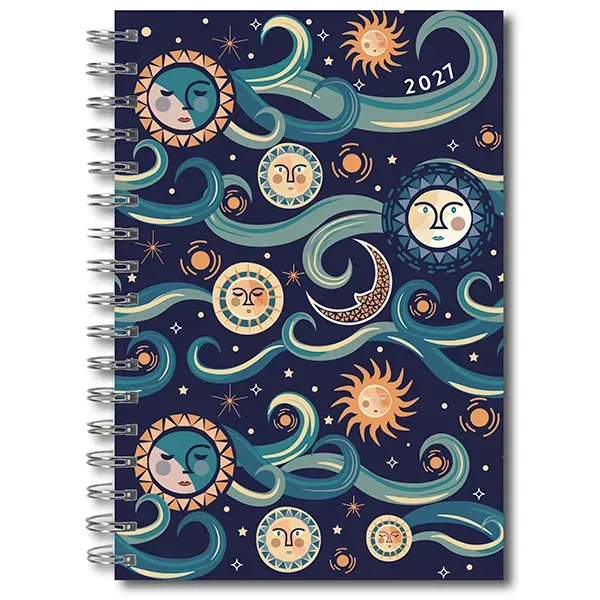 Sellers Publishing Mystical Moons 2027 weekplanner maan 16 maanden