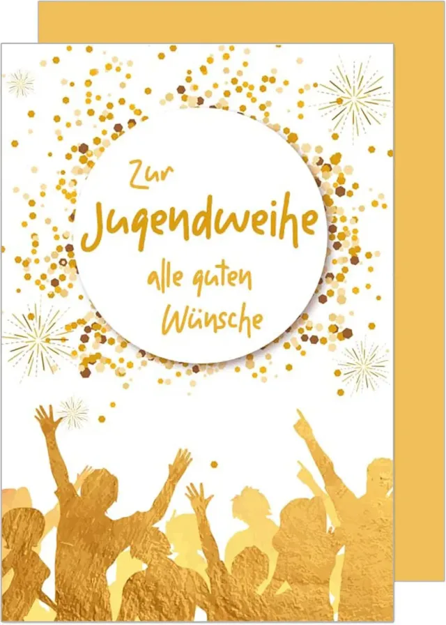 Edition Seidel JW121 jeugdwijdingskaart met envelop jeugd