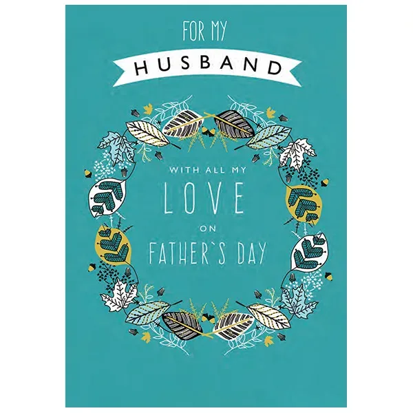 Sellers Publishing Father's Day F3919A vaderdagkaart man
