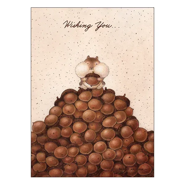 Sellers Publishing Thanksgiving TG7436 kaart 3 stuks warm