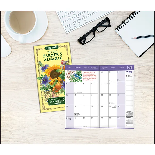 Sellers Publishing Old Farmer’s Almanac 2027 pocket planner zakagenda