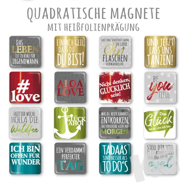 Kurt Eulzer 01-0499 magneet-buttons 48 stuks Just for you