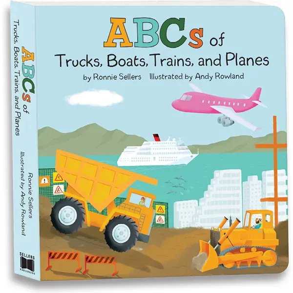 Sellers Publishing ABCs Trucks Boats Trains Planes kinderboek rijm