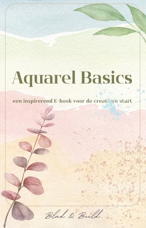Blad & Beeld Aquarel voor Beginners e-book digitaal