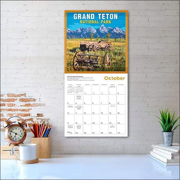 Sellers Publishing American National Parks 2027 wandkalender