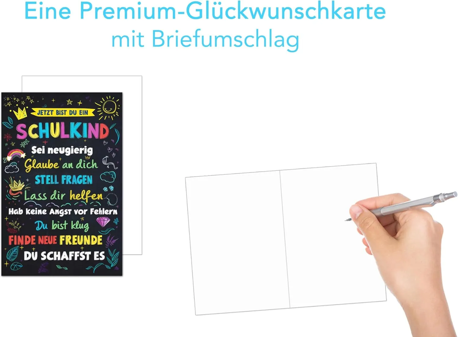 Edition Seidel Premium schoolstartkaart ES148 met envelop
