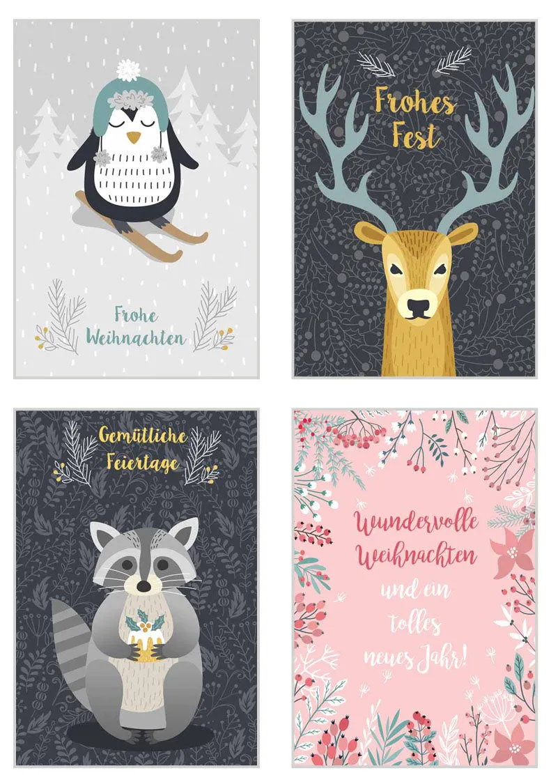 Edition Seidel kerstkaarten 20395 set 20 premium met envelop