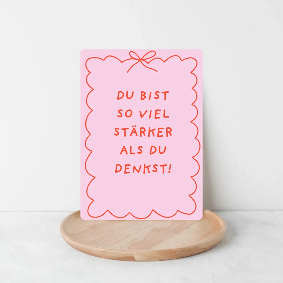 Lilly Braun Stark 5049 postkaart sterktewens 1 stuk