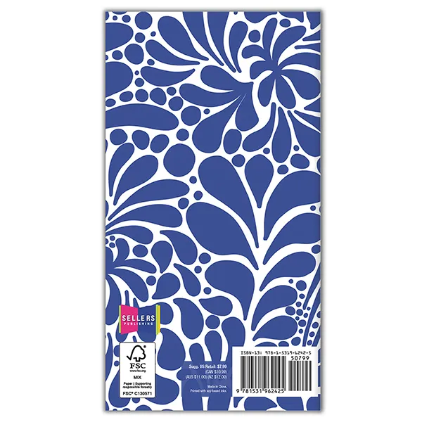 Sellers Publishing Blue Burst 2027 zakagenda pocket 2-jaars
