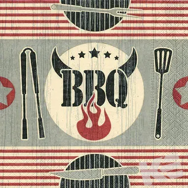 Kurt Eulzer 09-4102 servetten BBQ 33x33 1 pak