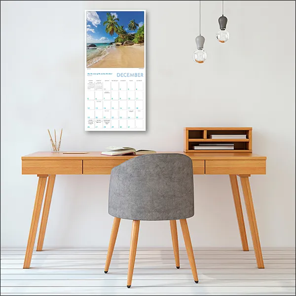 Sellers Publishing Islands in the Sun 2027 wandkalender tropisch