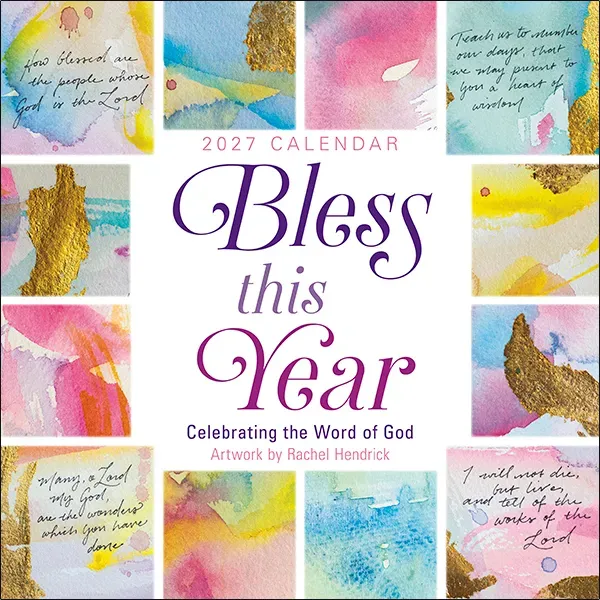 Sellers Publishing Bless This Year 2027 wandkalender christelijk