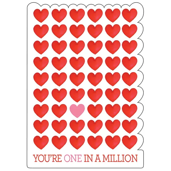 Sellers Publishing Valentine V7974 valentijnskaarten 4 stuks