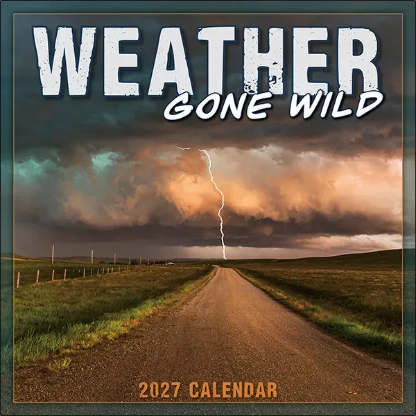 Sellers Publishing Weather Gone Wild wandkalender 2027 weer