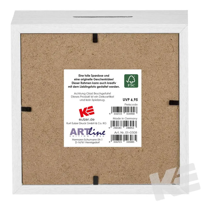 Kurt Eulzer 01-0308 spaarpot hout school meisje 11 cm