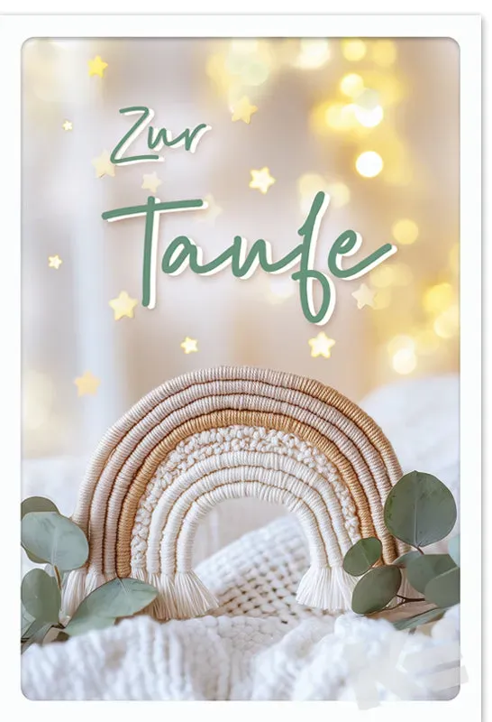 Kurt Eulzer 32-10030 doopkaart Taufe neutraal wit