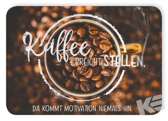 Kurt Eulzer 30-0126 postkaarten koffie 10 stuks glimmer