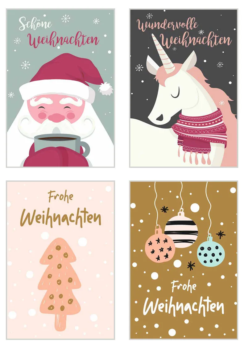 Edition Seidel kerstkaarten 20395 set 20 premium met envelop