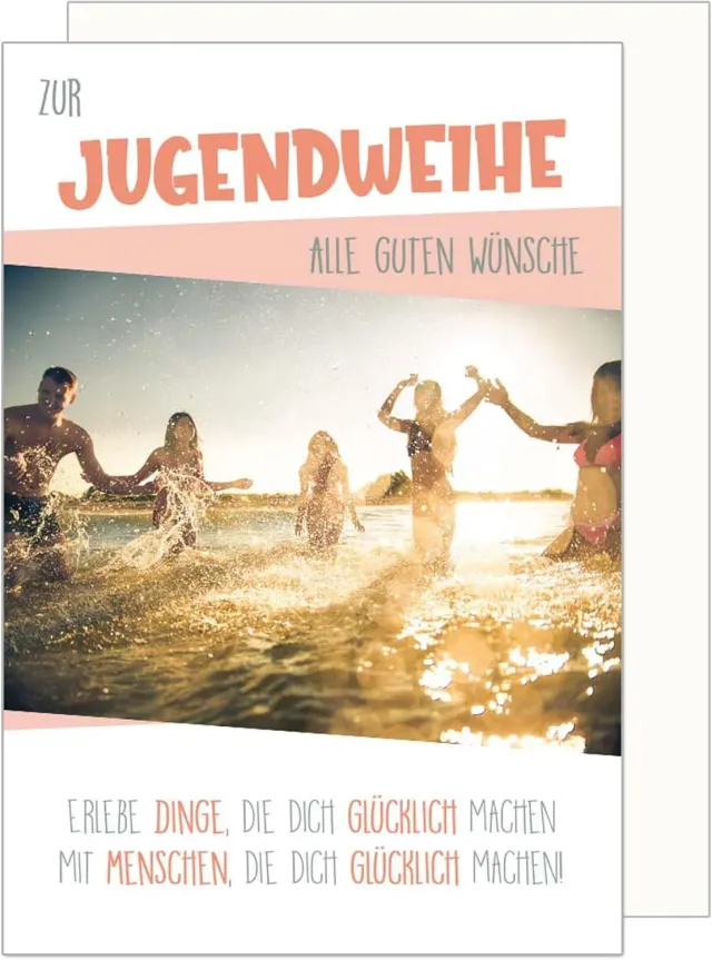 Edition Seidel Premium jeugdwijdingkaart JW135 zee
