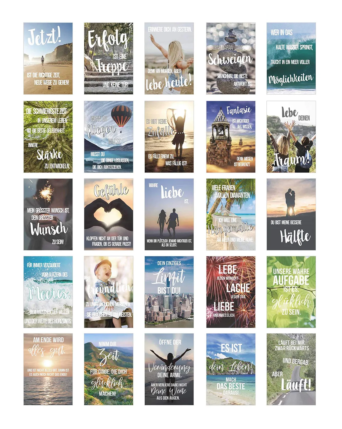 Edition Seidel Leben & Momente 20246 Postkaarten Set van 50