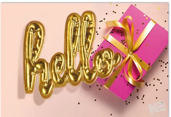 Kurt Eulzer 40-0235 kaart Balloon Party hello accessoires