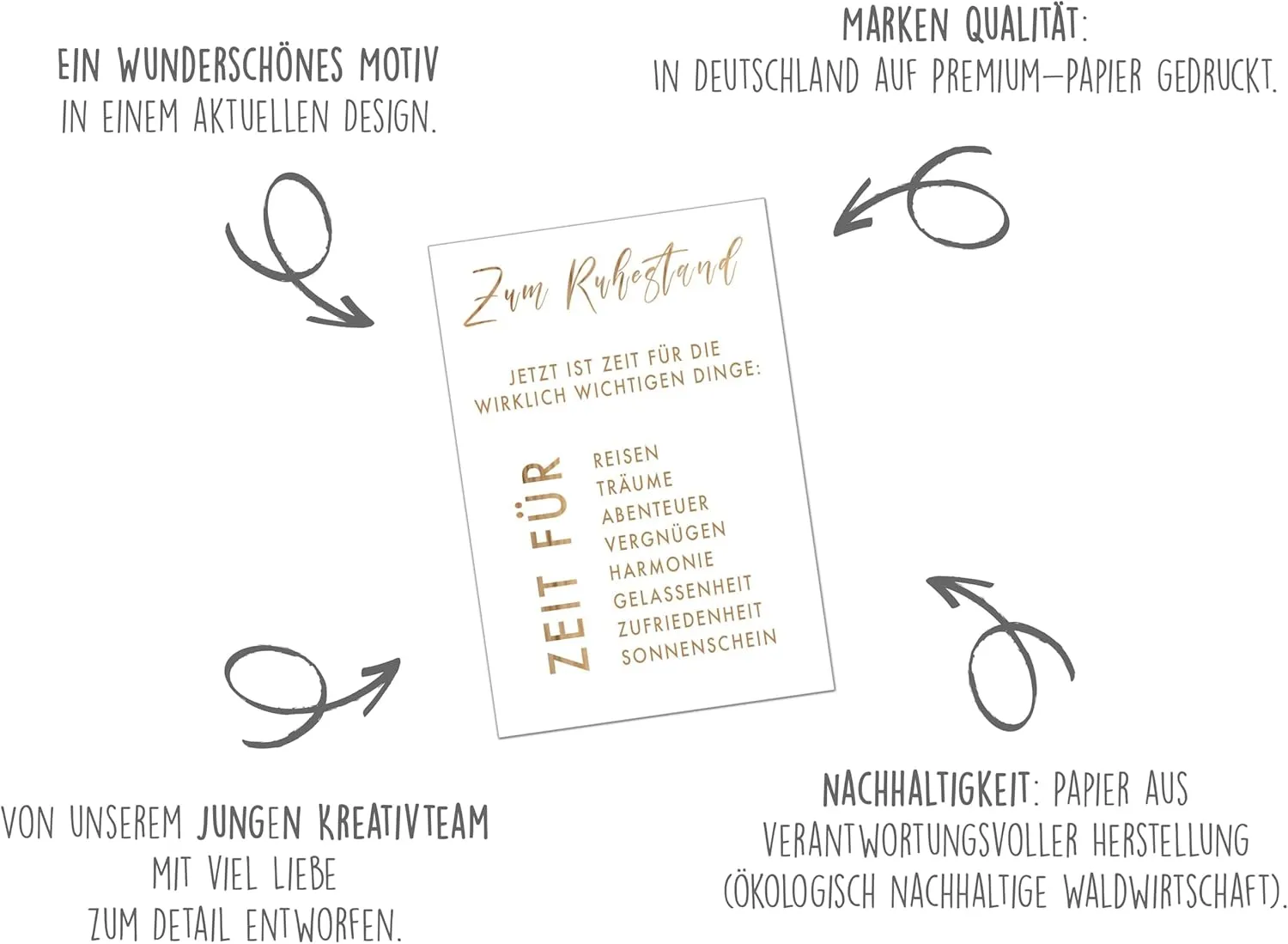 Edition Seidel R138 wenskaart pensioen met envelop