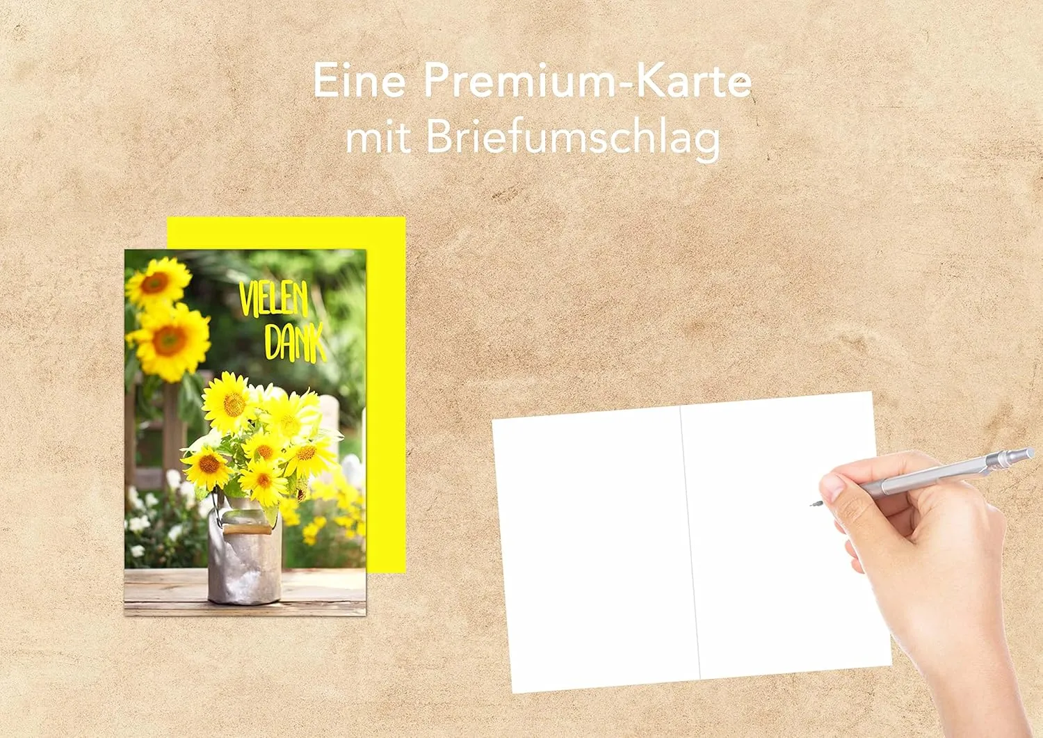 Edition Seidel Premium bedankkaart D144 met envelop