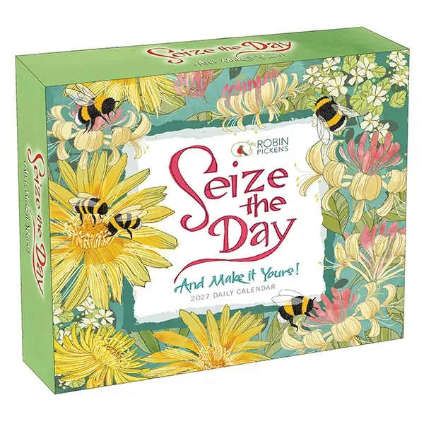Sellers Publishing Seize the Day dagkalender 2027 inspiratie