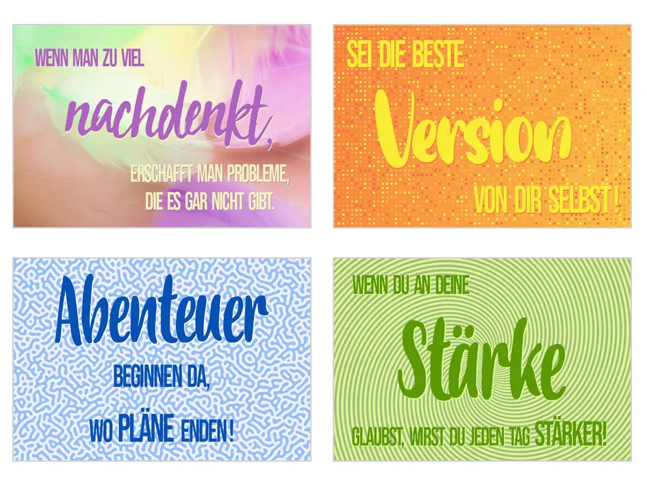 Edition Seidel 20831 postkaarten Leben Momente set 25