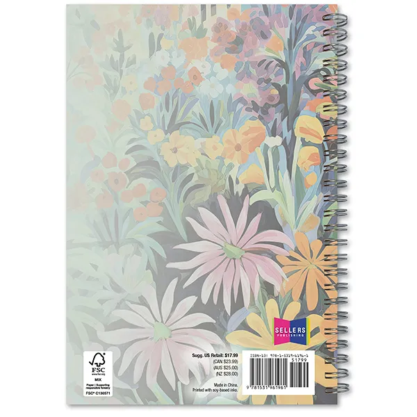 Sellers Publishing Flower Markets 2027 weekplanner bloemen