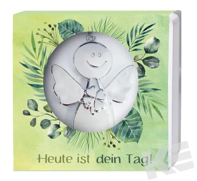 Kurt Eulzer 01-0067 decoratieframe engel 7x7 cm 2 stuks