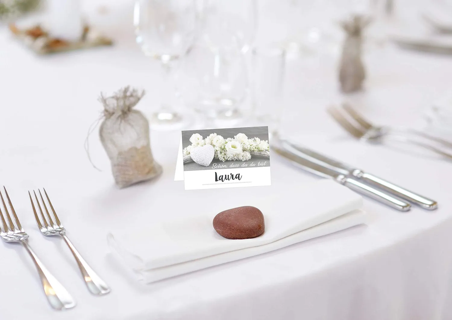 Edition Seidel Premium 20204 plaatskaarten set 50 wit