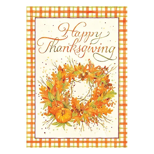 Sellers Publishing Thanksgiving TG6147A kaart 3 stuks warm