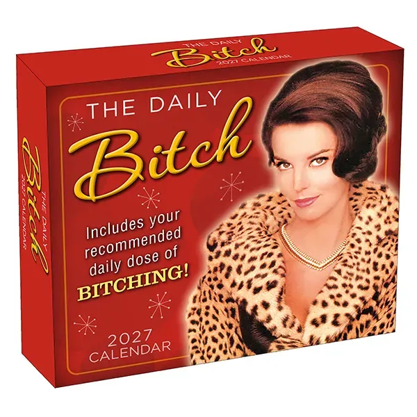 Sellers Publishing The Daily Bitch 2027 dagkalender brutaal