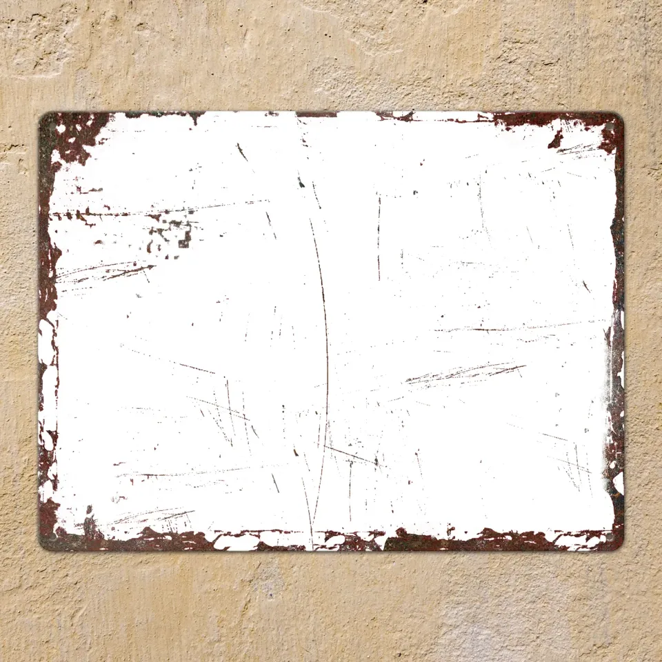 Gozi Roest Extreem metalen bord 40x30cm roestlook