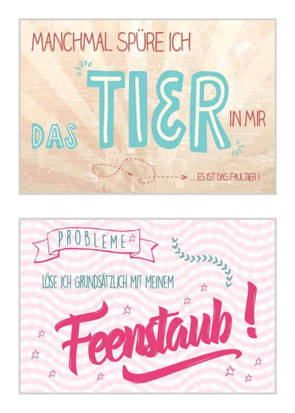 Edition Seidel Leben & Momente 20076 postkaarten set 20