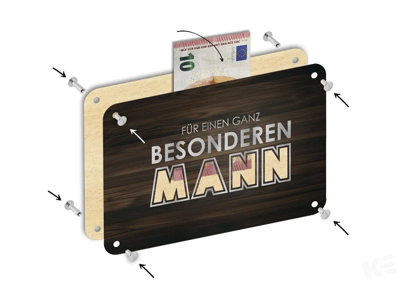 Kurt Eulzer 01-0650 geldcadeau mannen 150x210mm 1 stuk