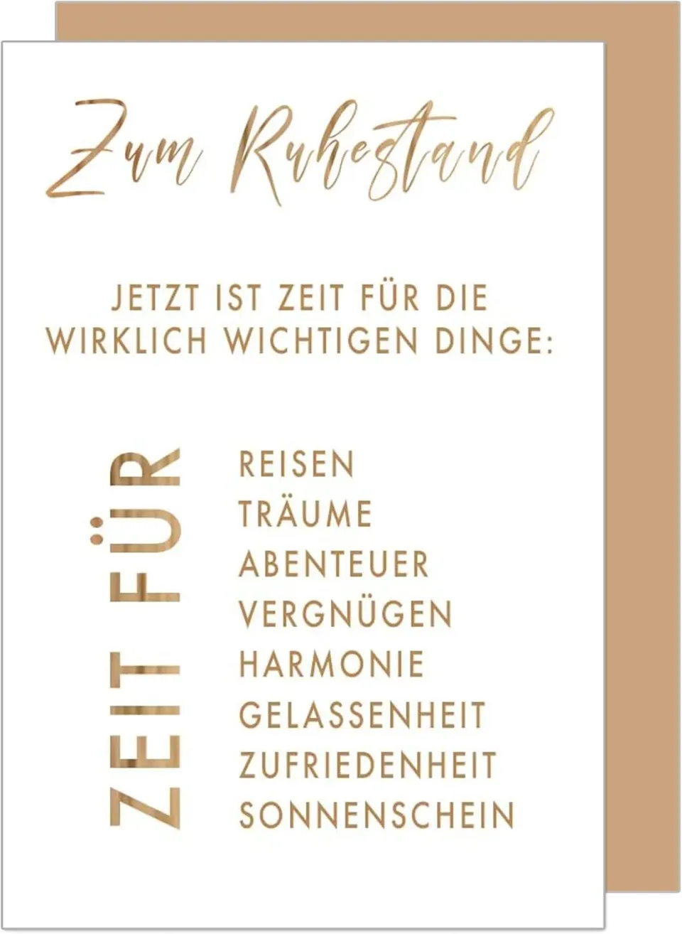 Edition Seidel R138 wenskaart pensioen met envelop