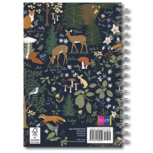 Sellers Publishing Woodland Friends 2027 weekplanner 16 maanden